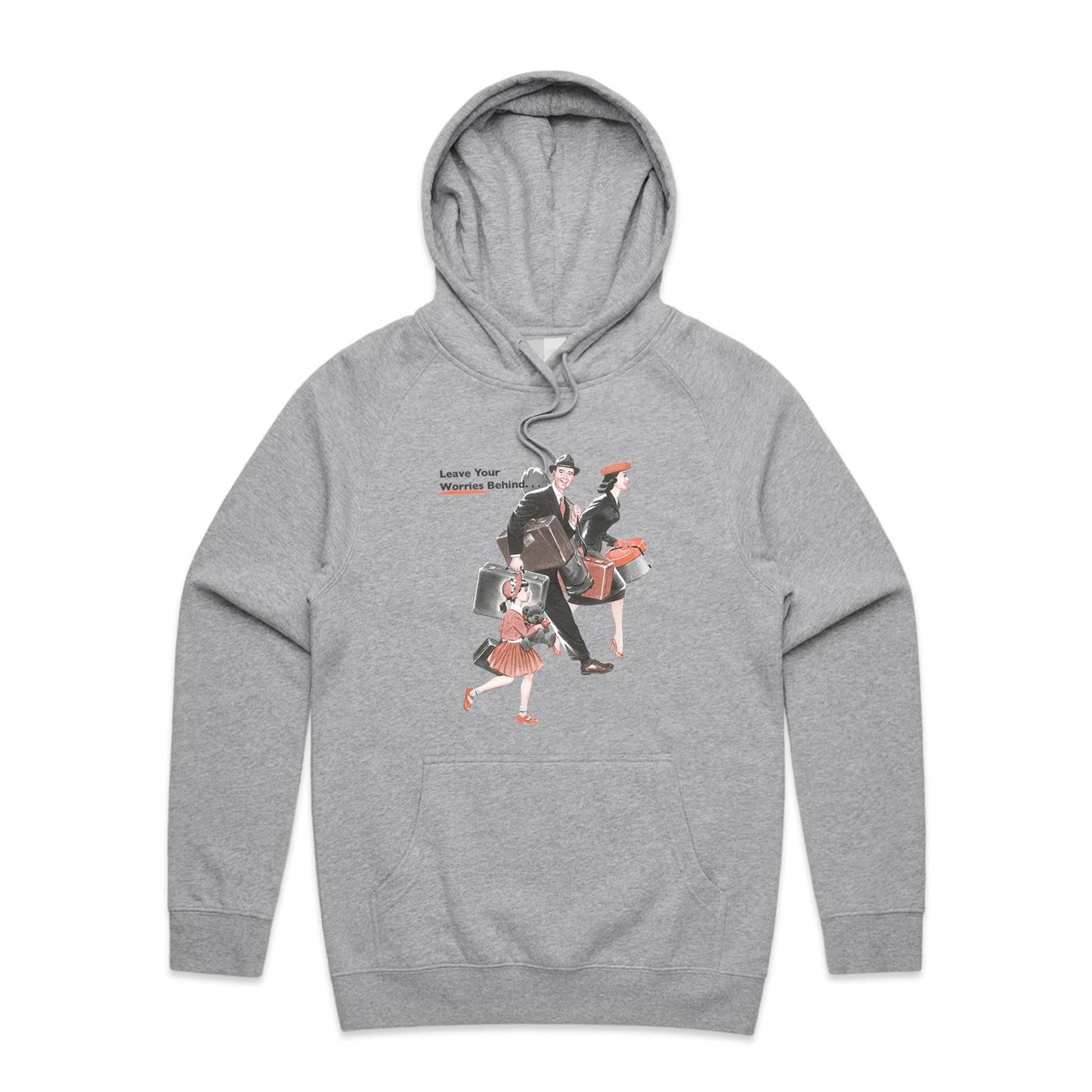 Hoodie - Leave Your Worries Behind (Free shipping)