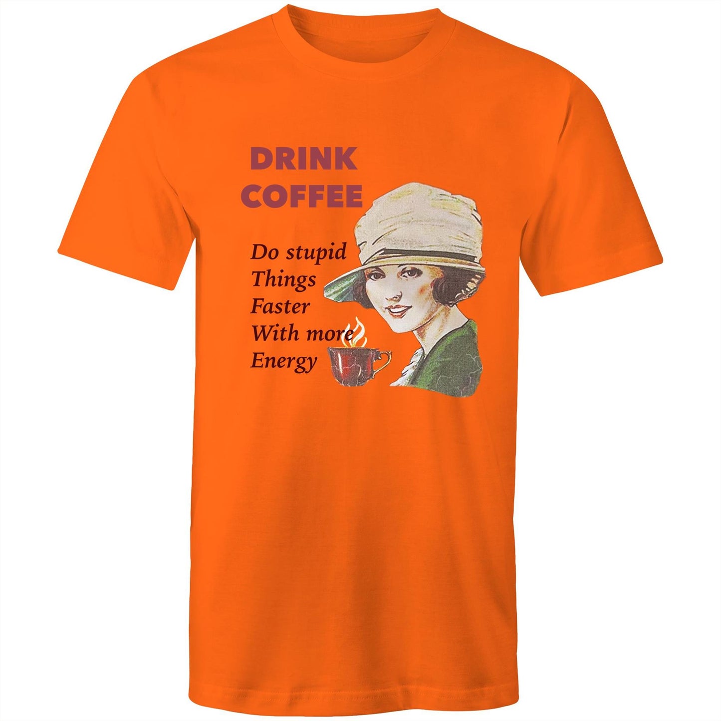 Mens t-shirt - Drink Coffee (Free shipping)