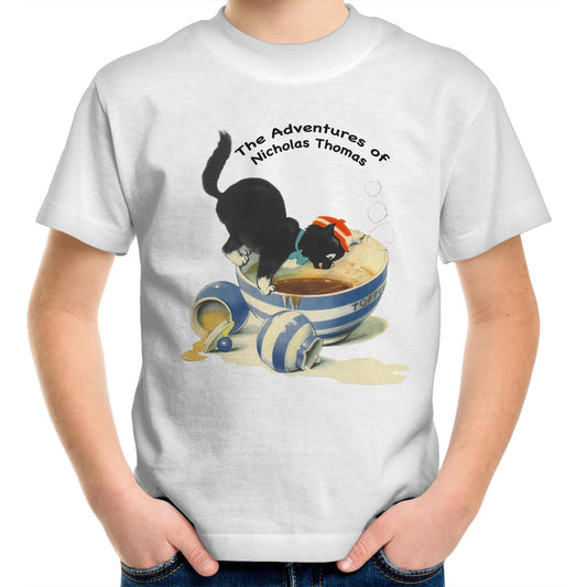 Kids T-Shirt _ The Adventures of Nicholas Thomas 2 Free shipping)