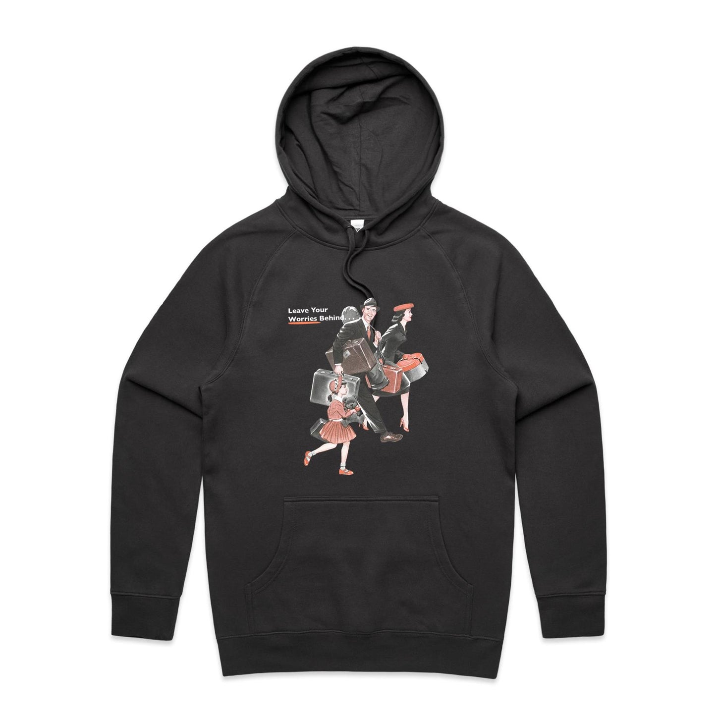 Hoodie - Leave Your Worries Behind (Free shipping)