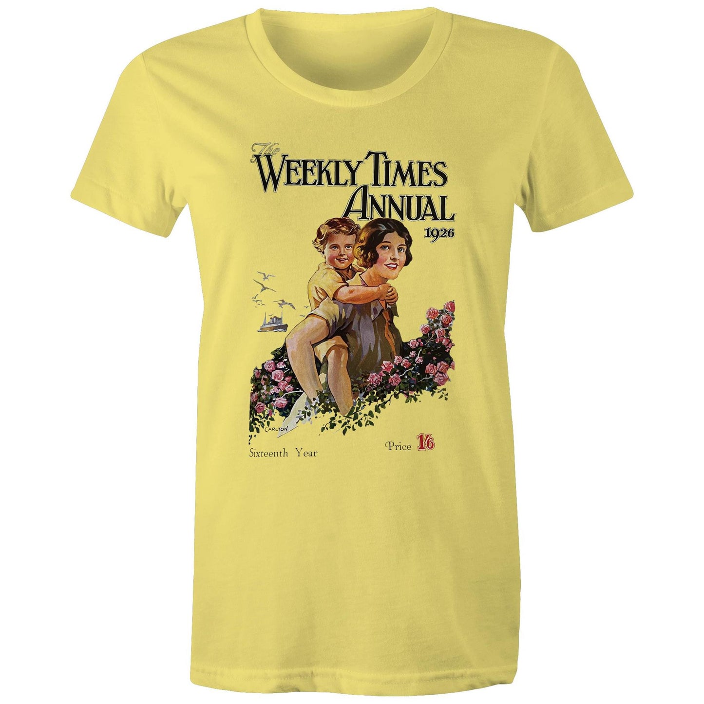 Women's T-Shirt - Weekly Annual Times September 1926