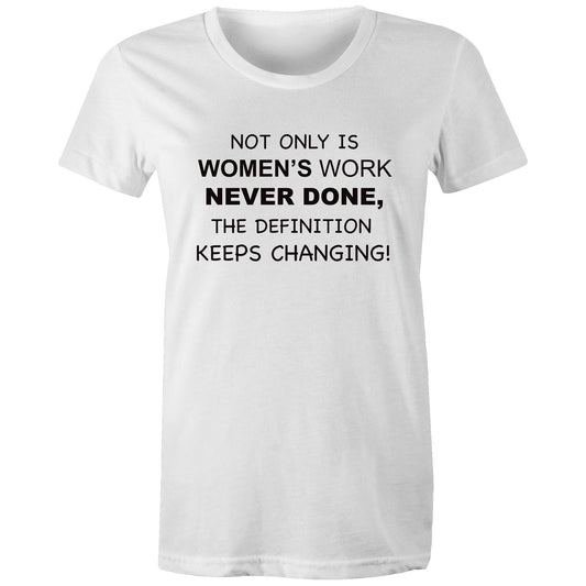 Women's t-shirt - Women's Work (Free shipping)