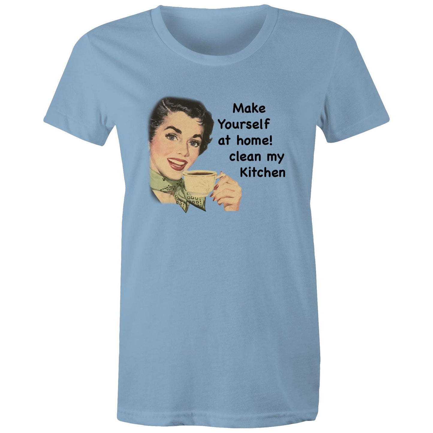 Women's-shirt - Clean my kitchen (Free shipping)