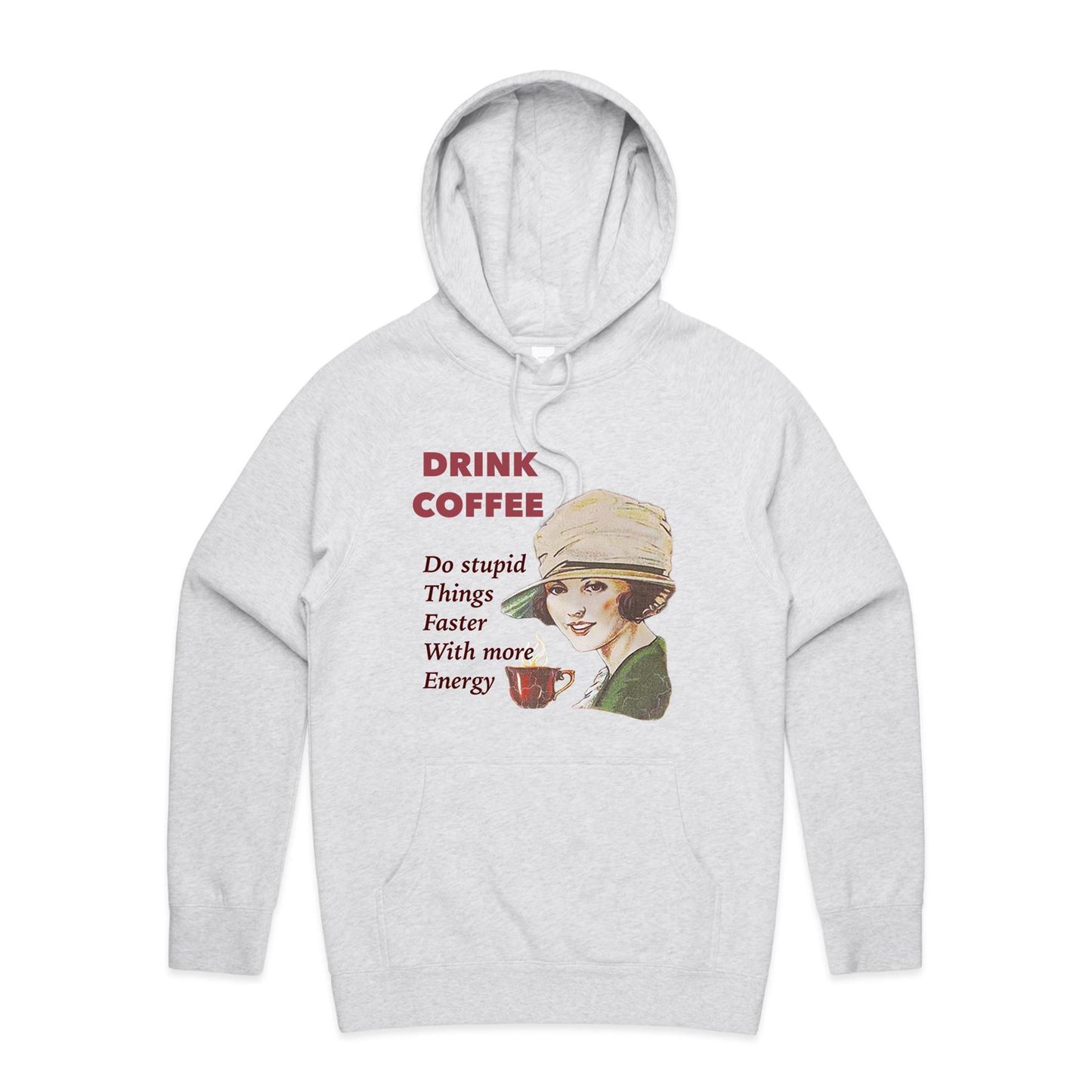 Hoodie - Drink Coffee (Free shipping)