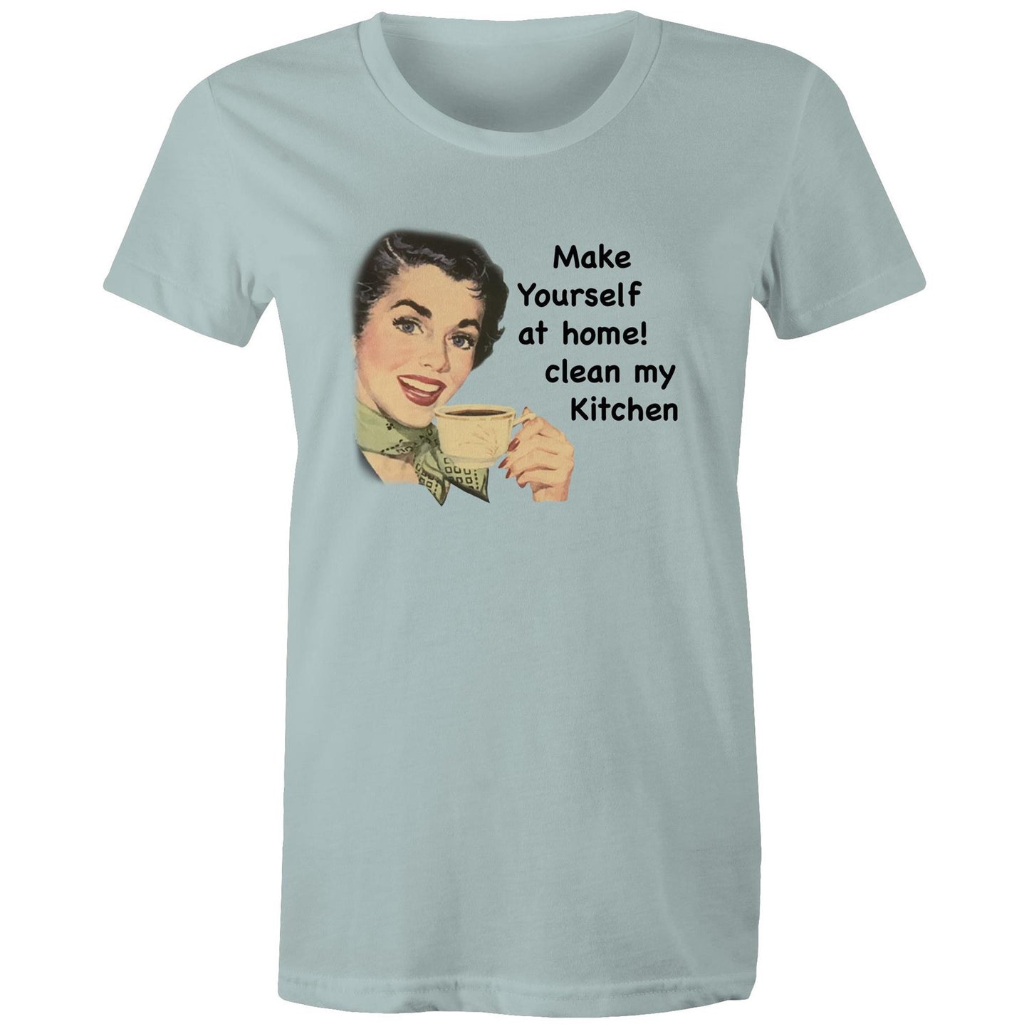 Women's-shirt - Clean my kitchen (Free shipping)