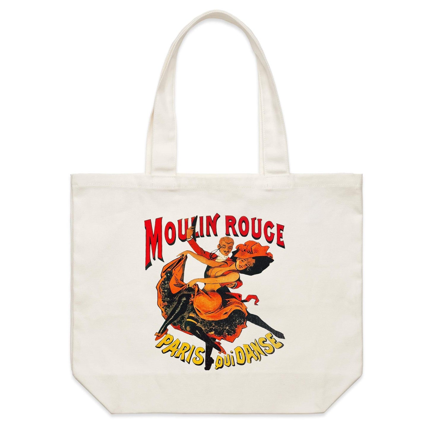 Shoulder Canvas Tote Bag - Moulin Rouge