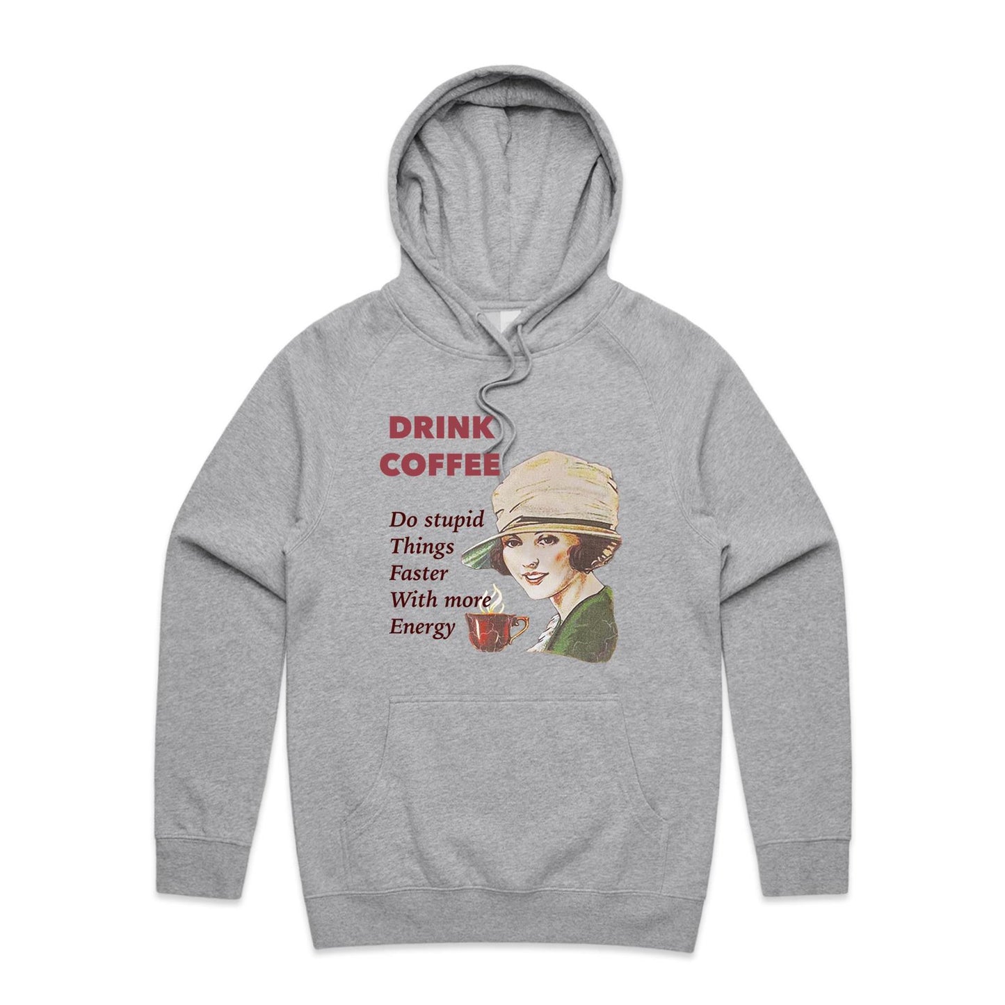 Hoodie - Drink Coffee (Free shipping)