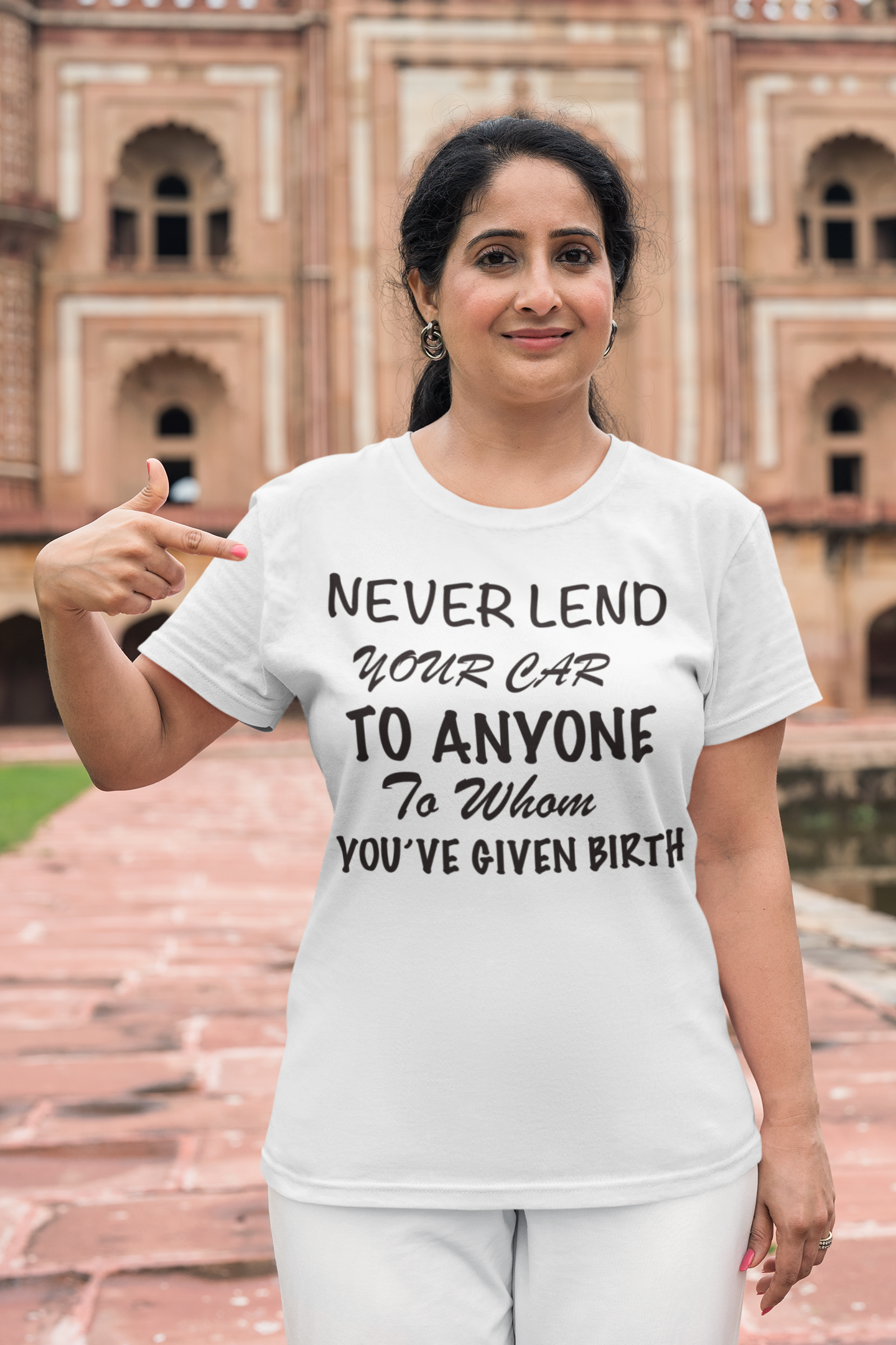 Women's T-Shirt - Never Lend Your Car