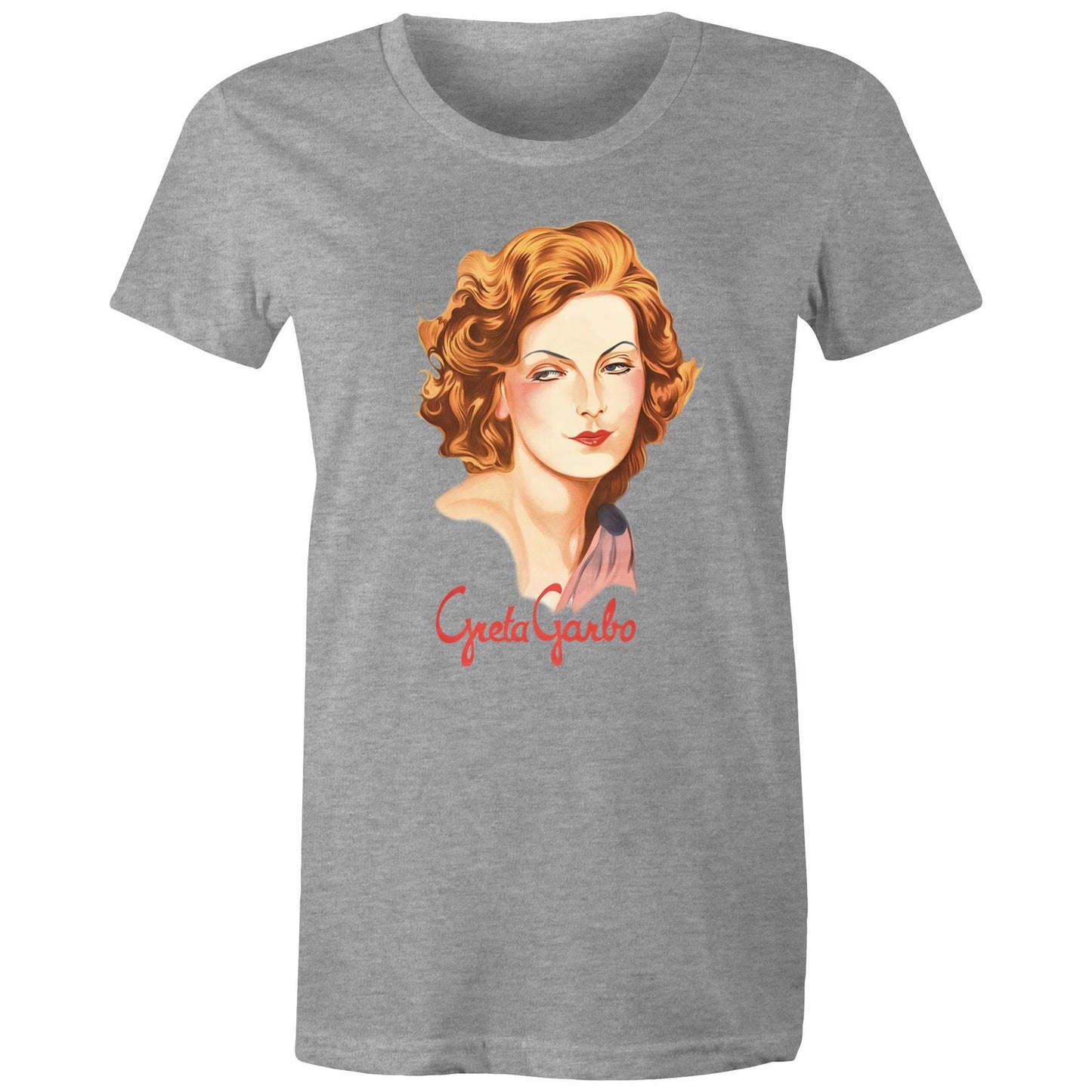 Women's t-shirt - Greta Garbo (Free shipping)