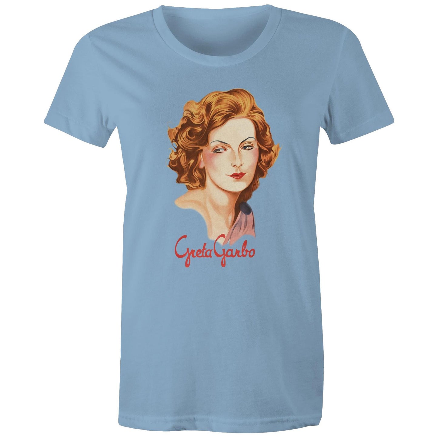 Women's t-shirt - Greta Garbo (Free shipping)