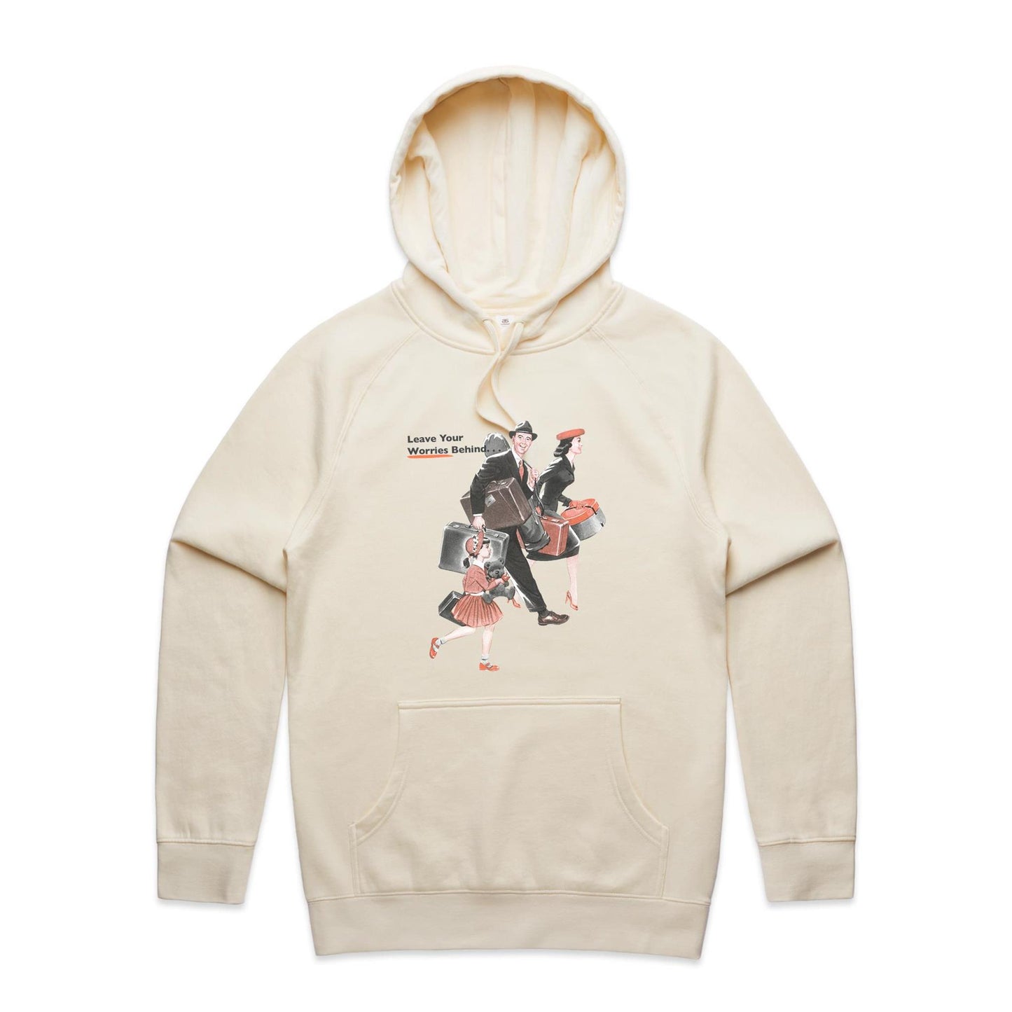 Hoodie - Leave Your Worries Behind (Free shipping)