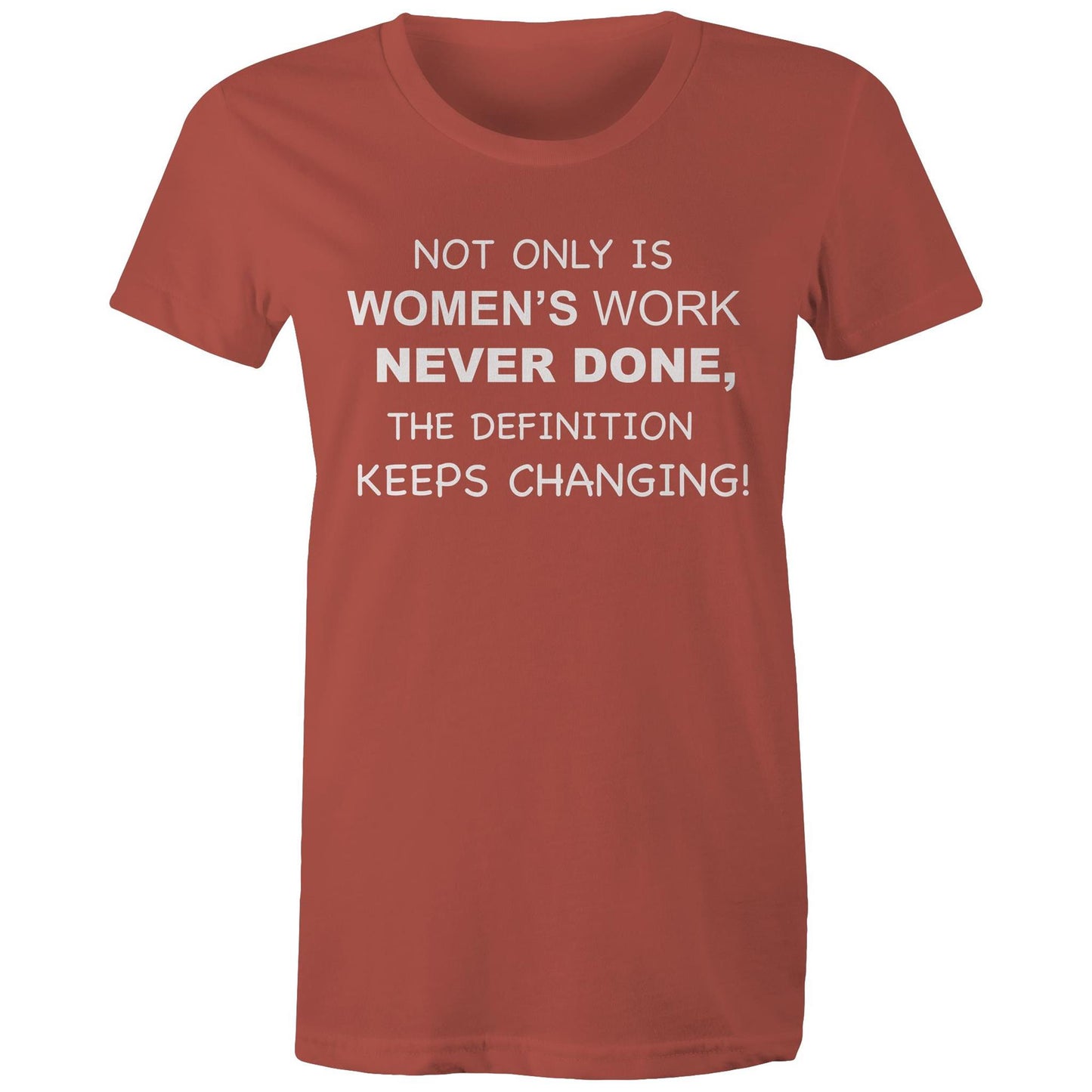 Women's t-shirt - Women's Work (Free shipping)