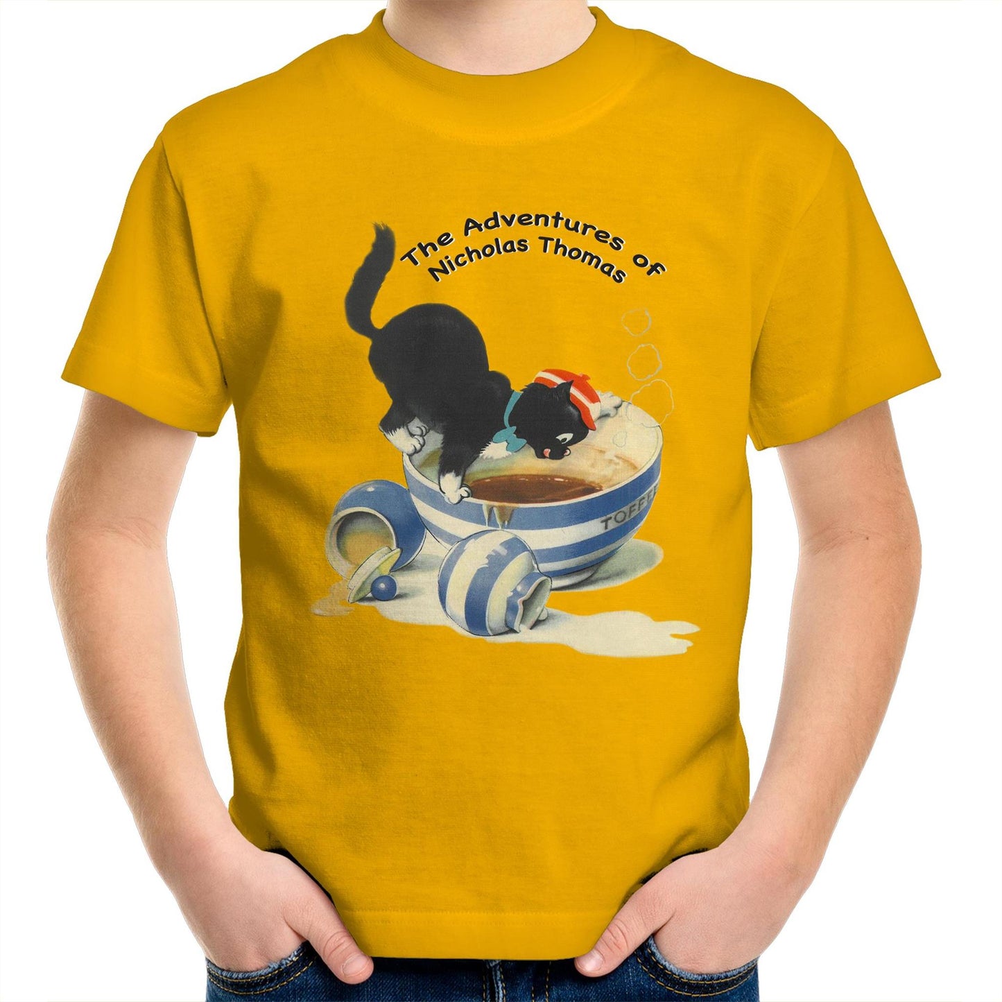 Kids T-Shirt _ The Adventures of Nicholas Thomas 2 Free shipping)