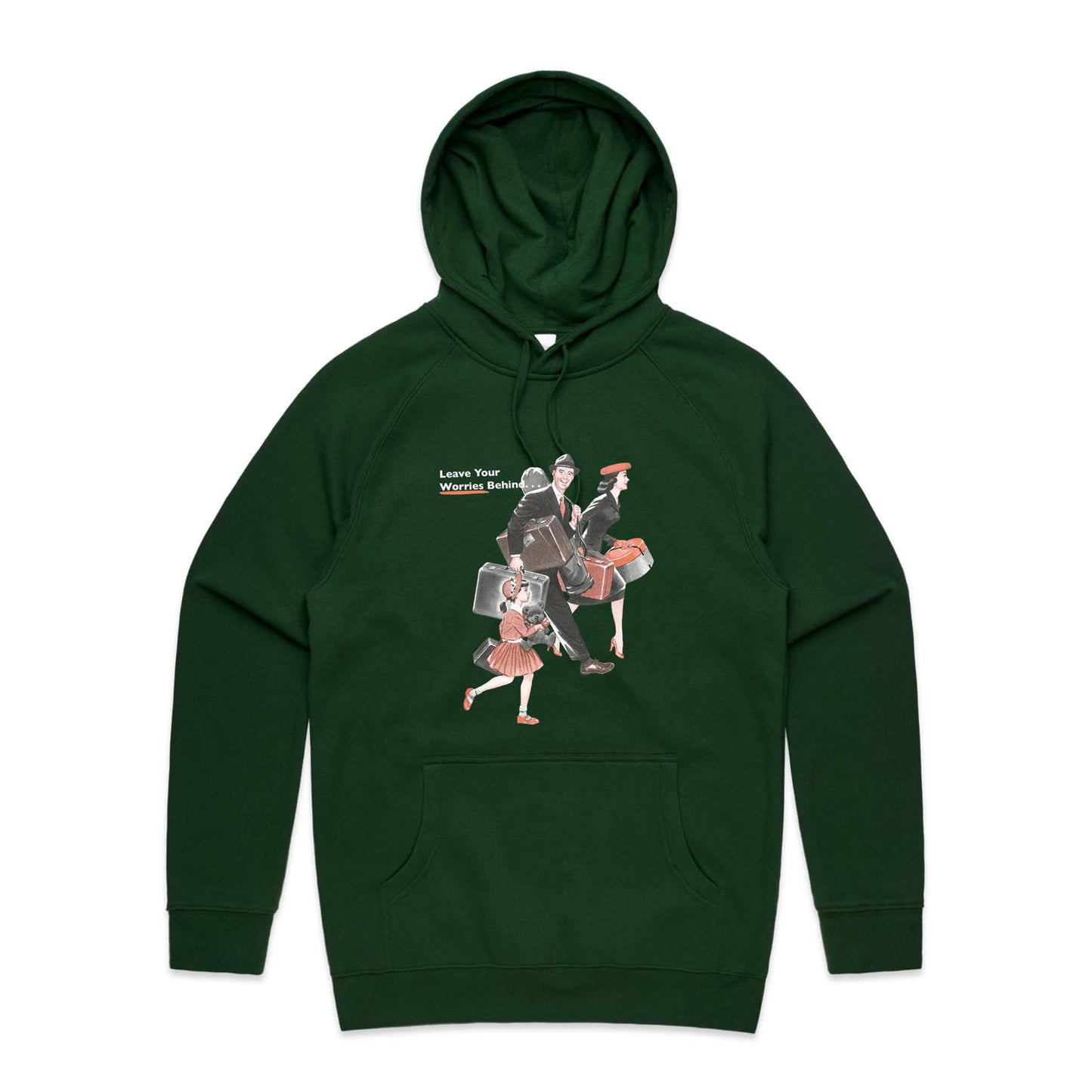 Hoodie - Leave Your Worries Behind (Free shipping)