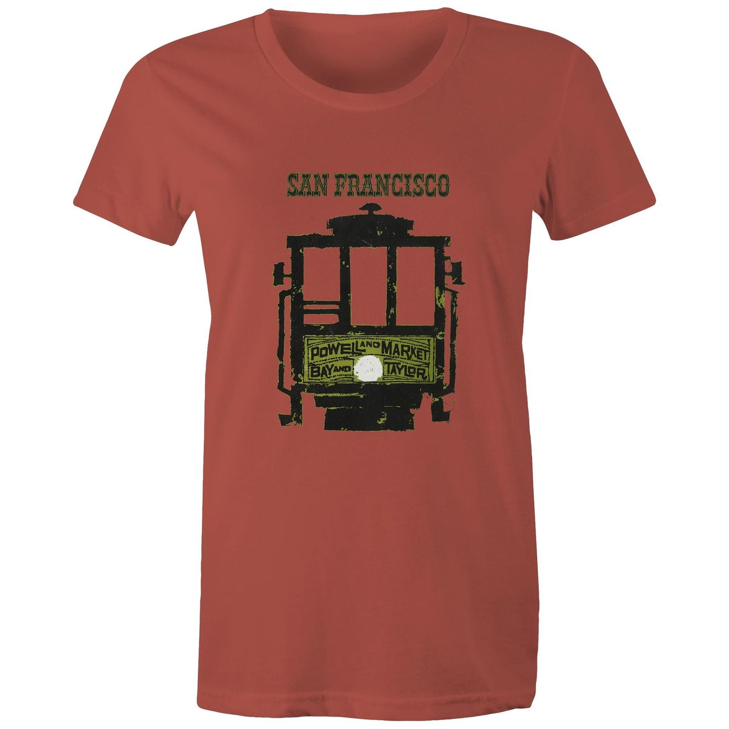 Women's t-shirt - San Francisco (Free shipping)