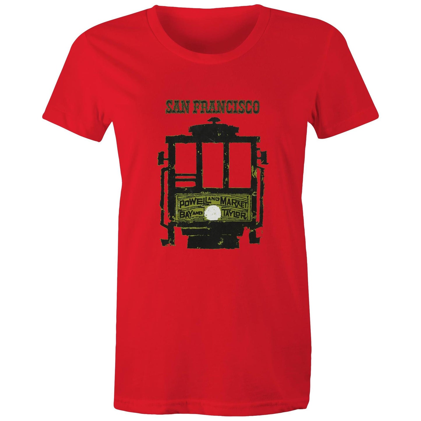 Women's t-shirt - San Francisco (Free shipping)