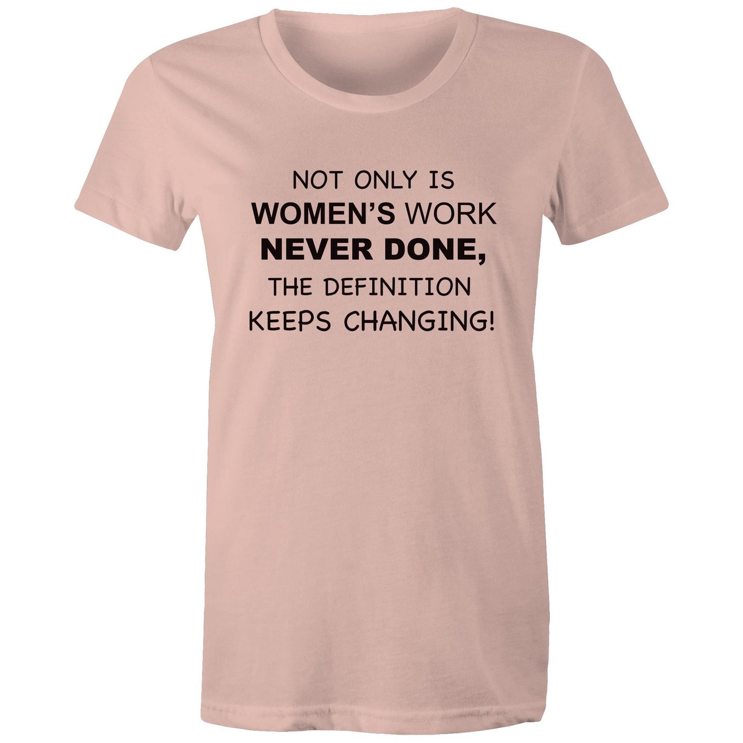 Women's t-shirt - Women's Work (Free shipping)