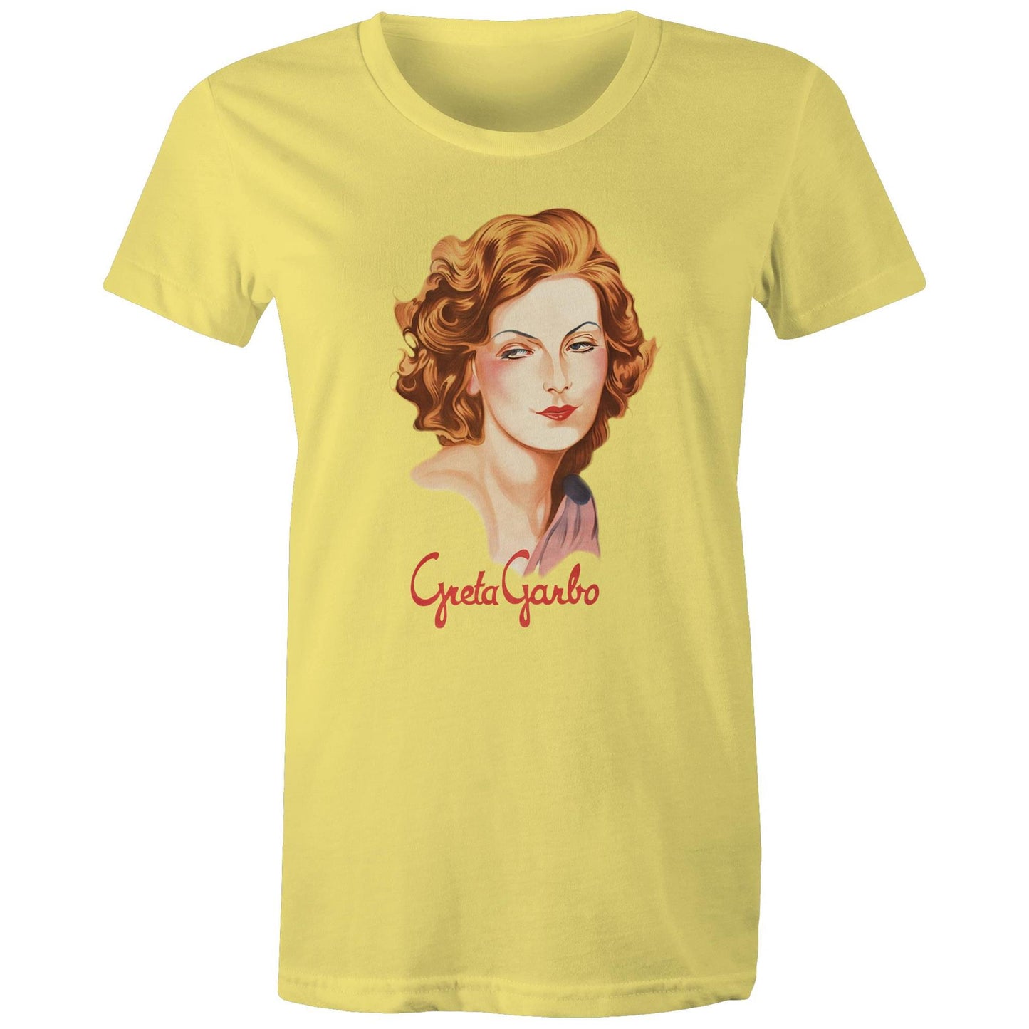 Women's t-shirt - Greta Garbo (Free shipping)