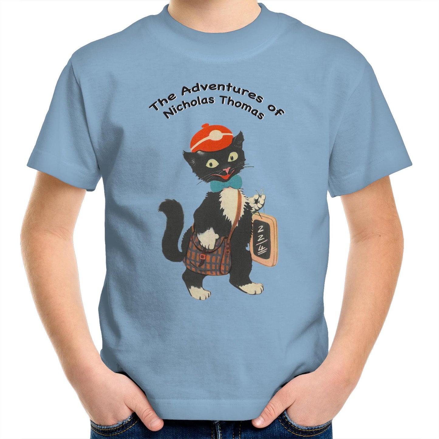 Kids T-Shirt - The adventures of Nicholas Thomas