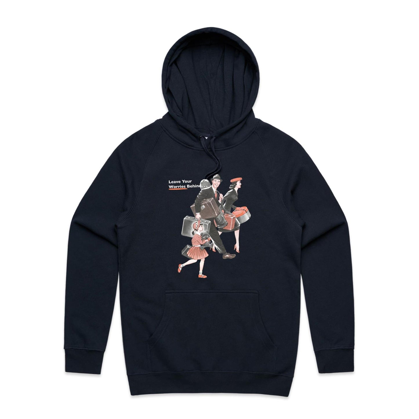 Hoodie - Leave Your Worries Behind (Free shipping)