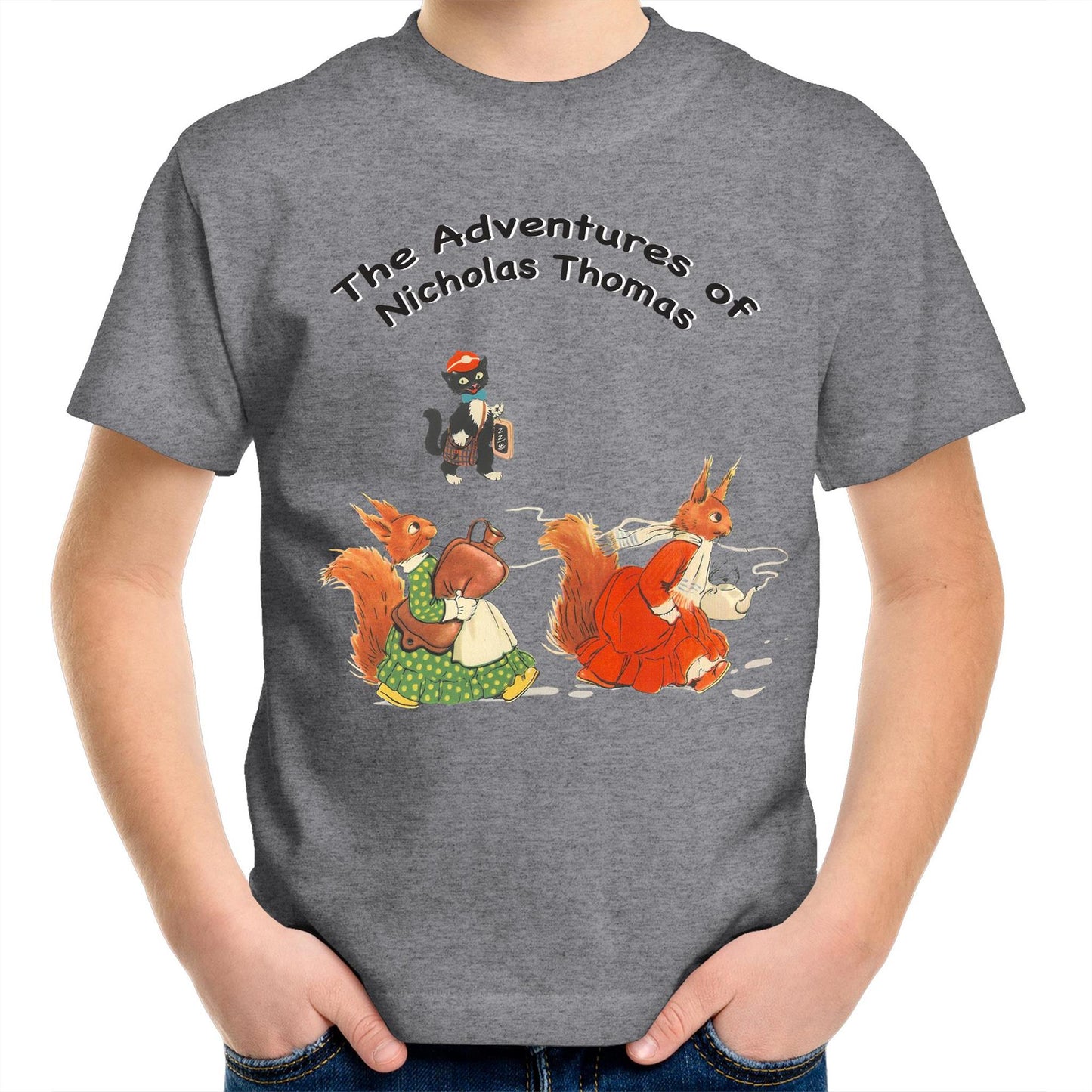 Kids T-Shirt - The Adventures of Nicholas Thomas 7 (Free shipping)