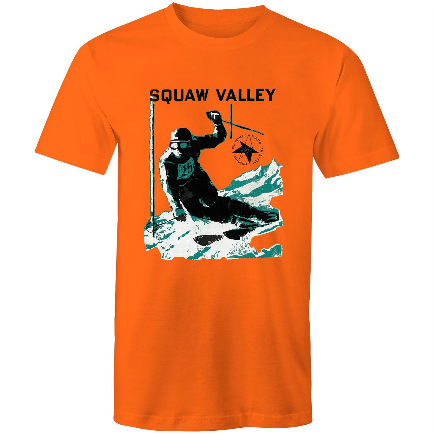 Mens t-shirt - Squaw Valley 1960 Winter Olympics