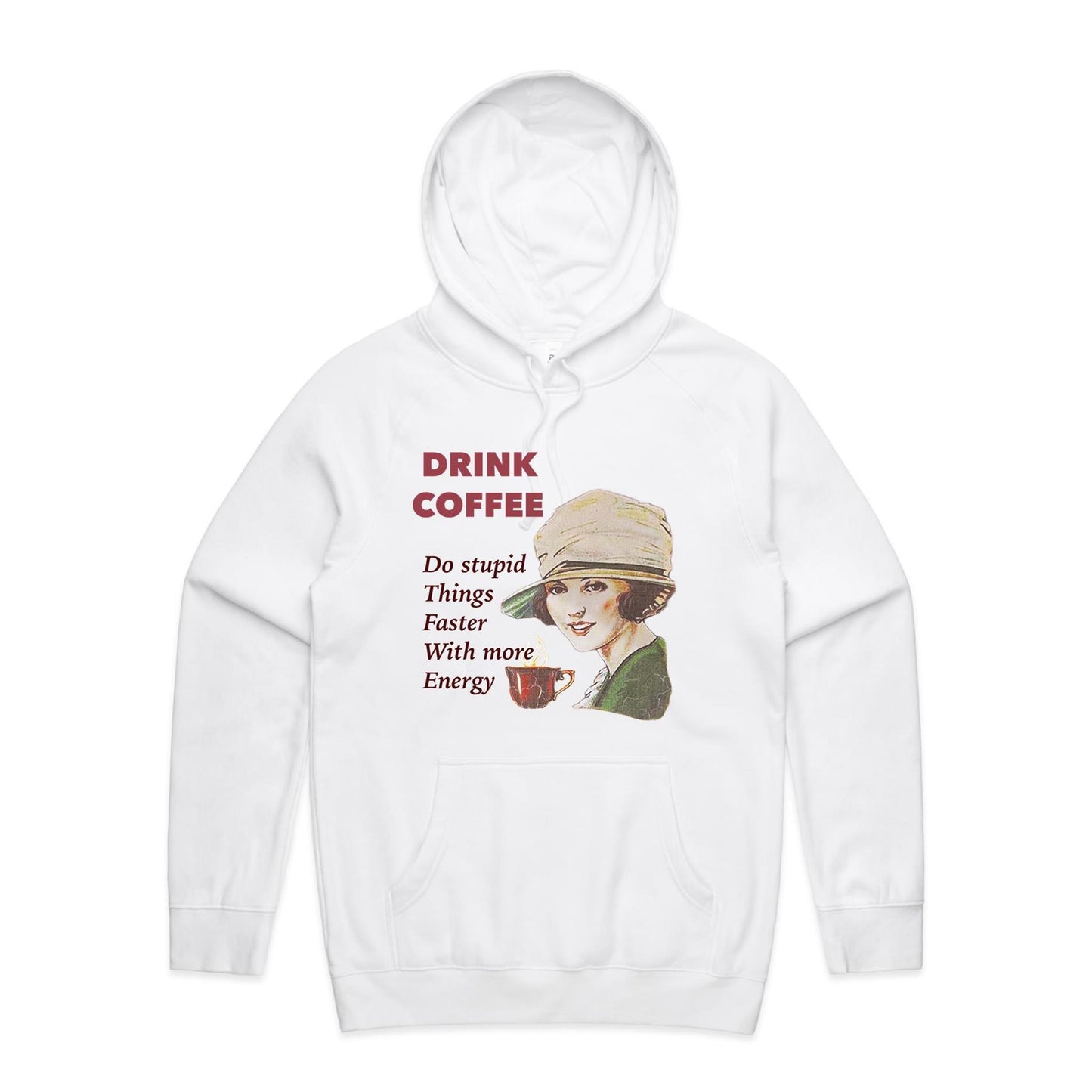 Hoodie - Drink Coffee (Free shipping)