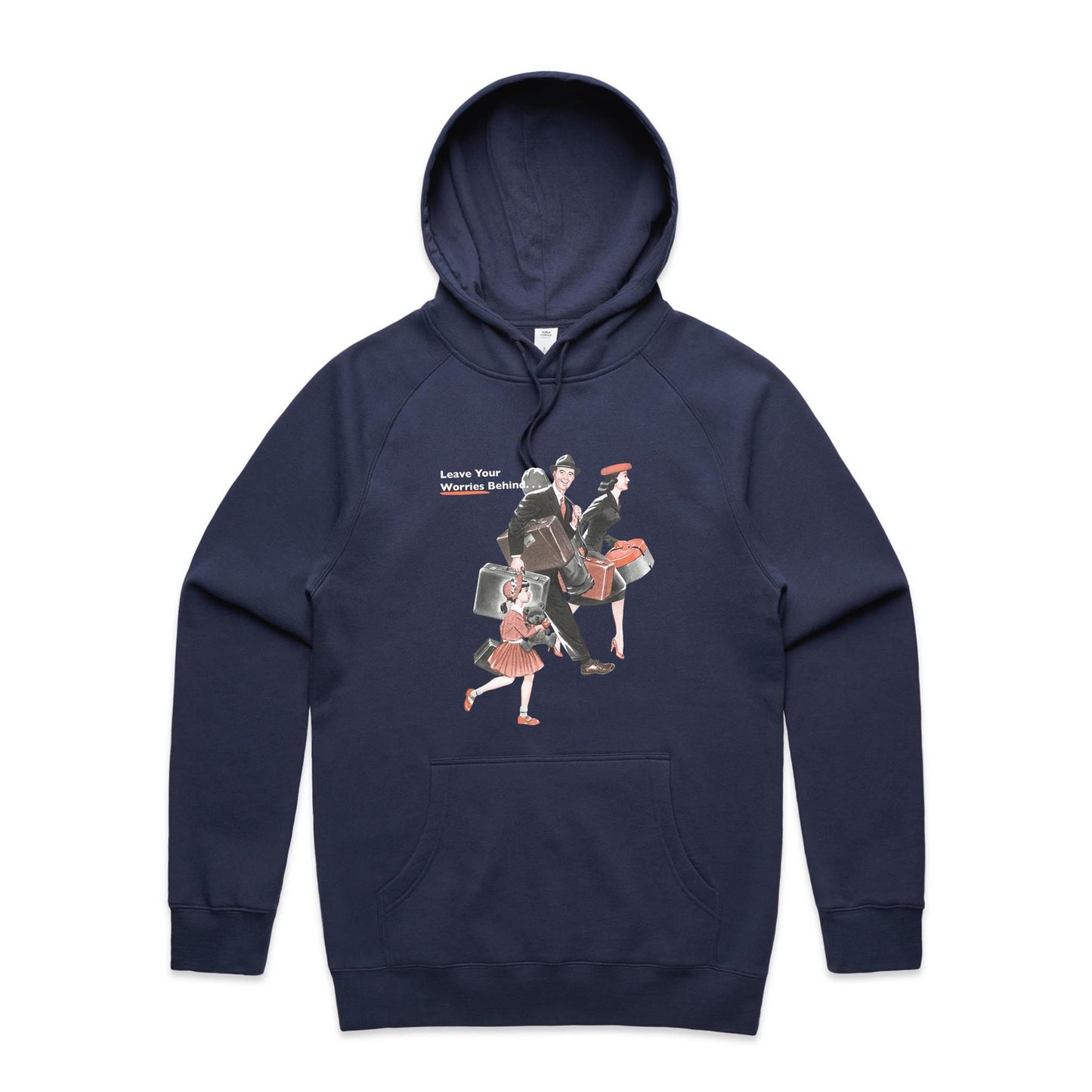 Hoodie - Leave Your Worries Behind (Free shipping)