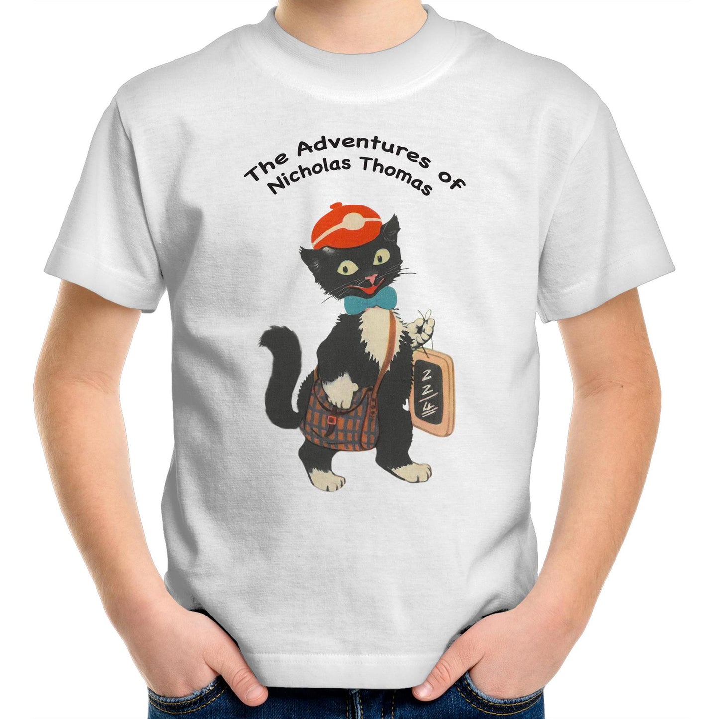 Kids T-Shirt - The adventures of Nicholas Thomas