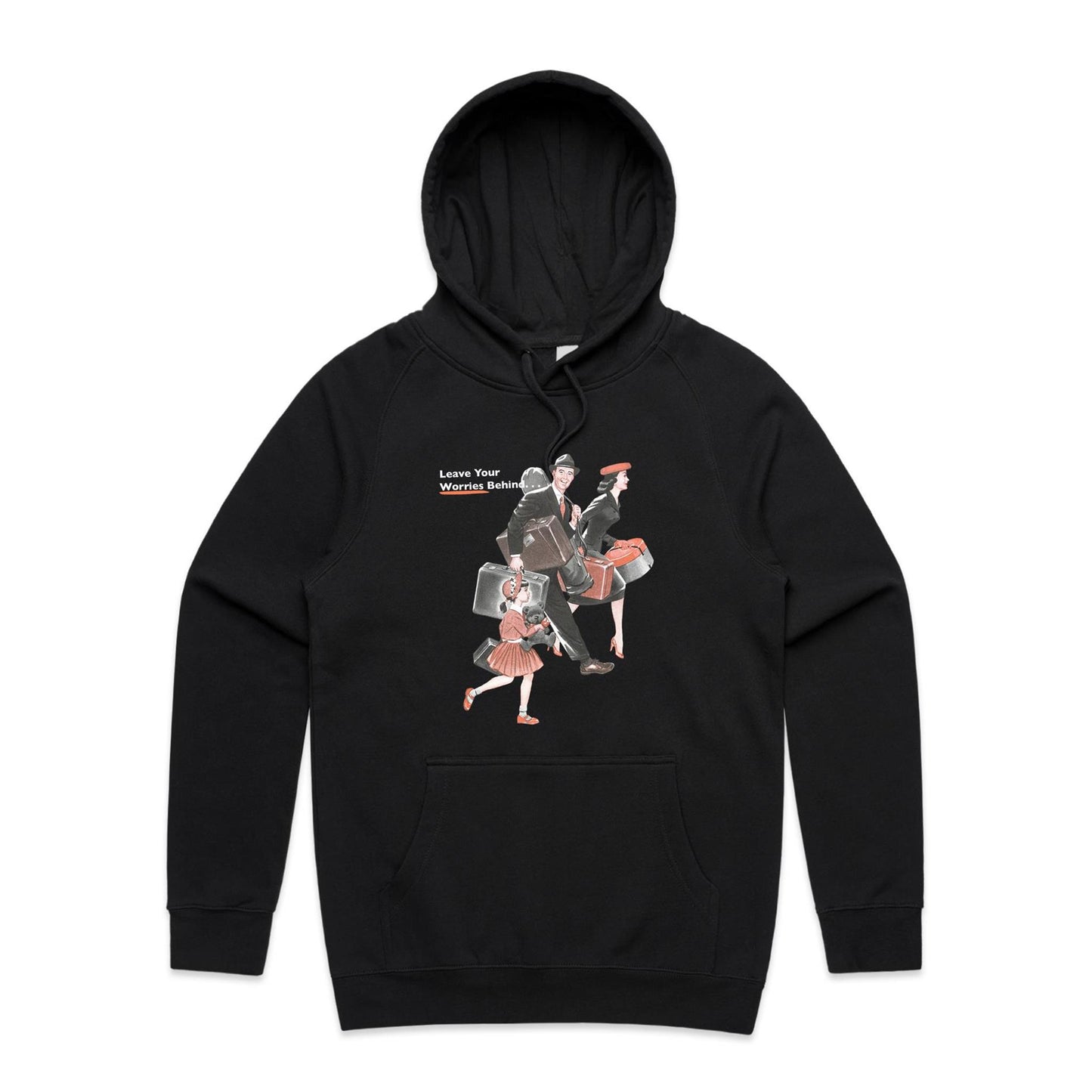 Hoodie - Leave Your Worries Behind (Free shipping)