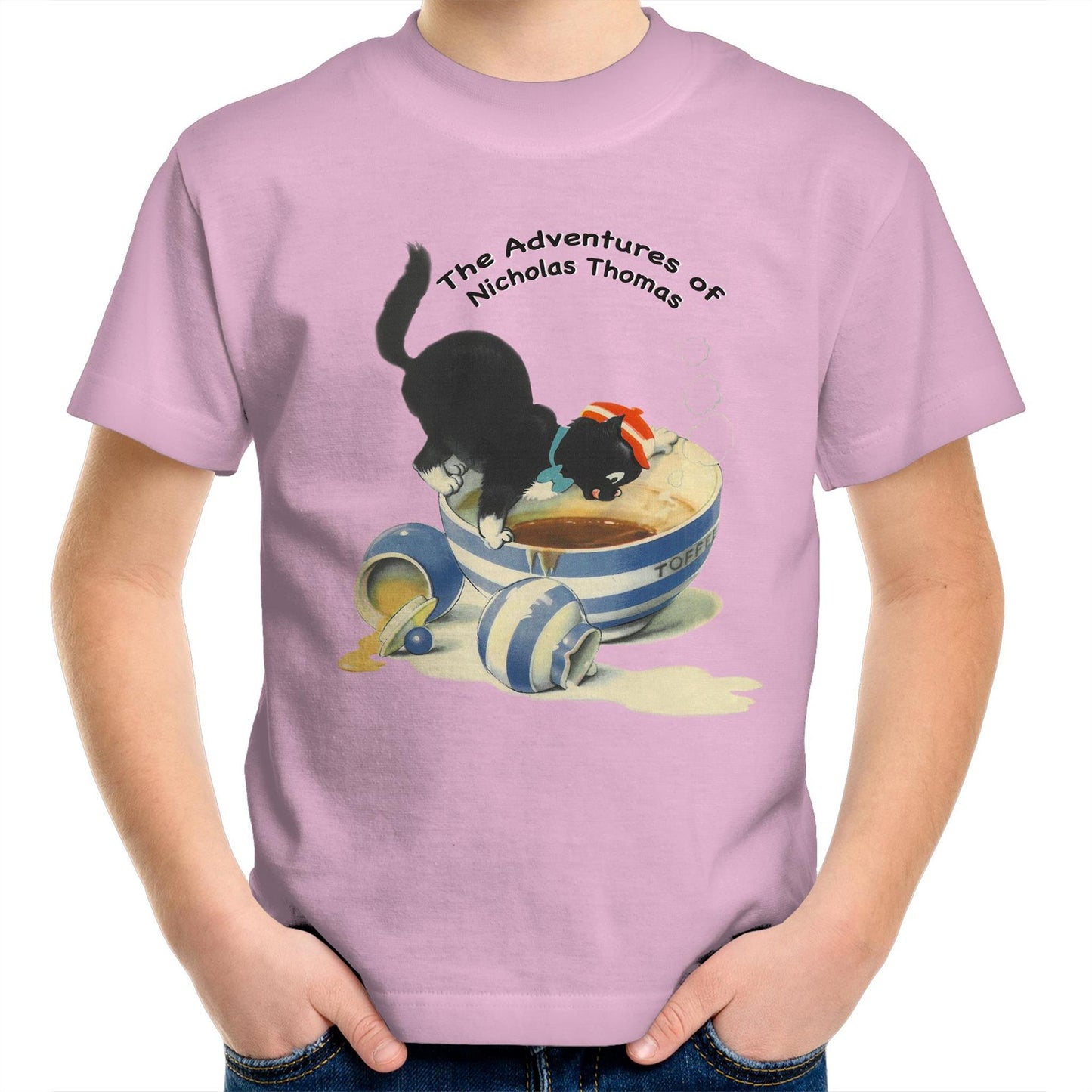 Kids T-Shirt _ The Adventures of Nicholas Thomas 2 Free shipping)