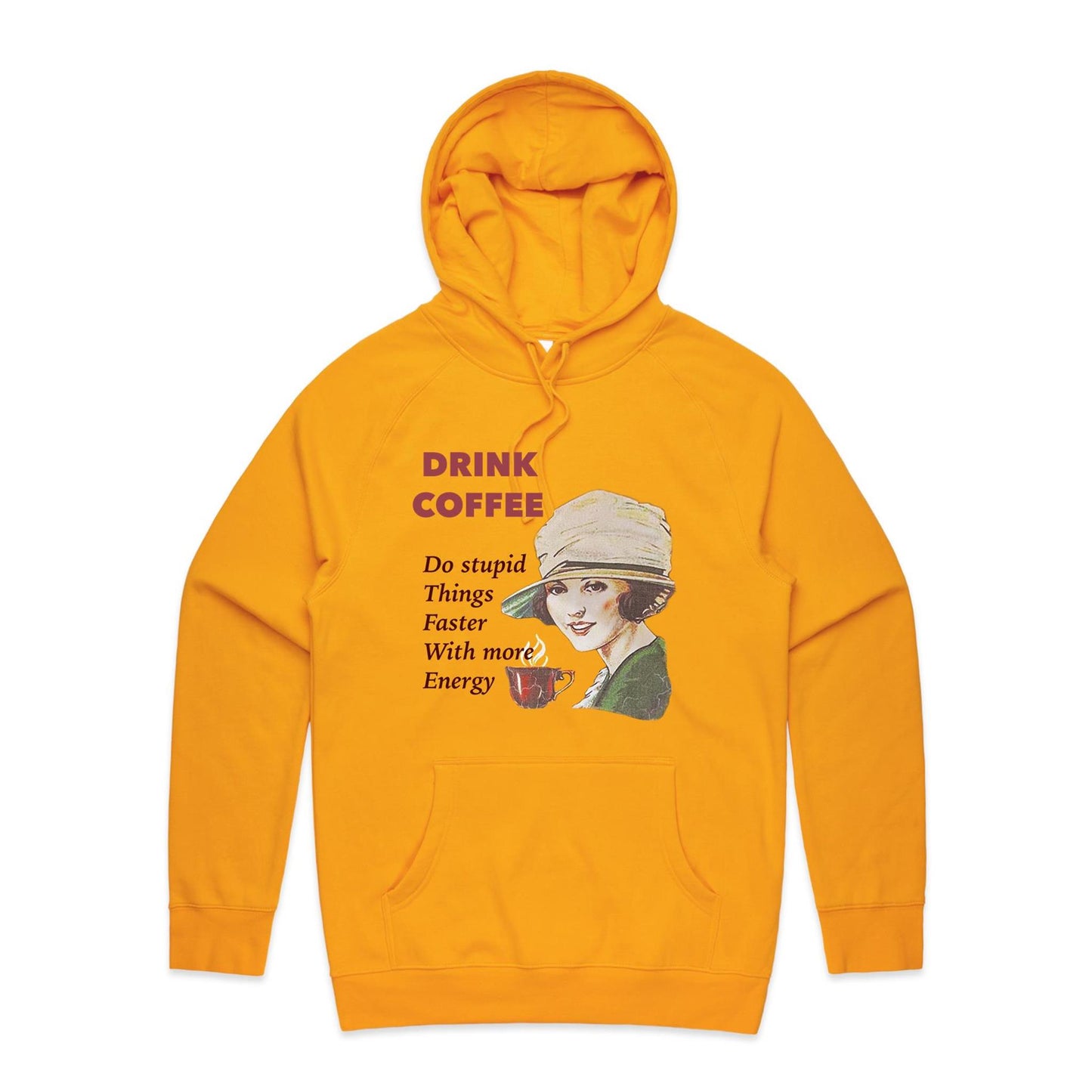 Hoodie - Drink Coffee (Free shipping)