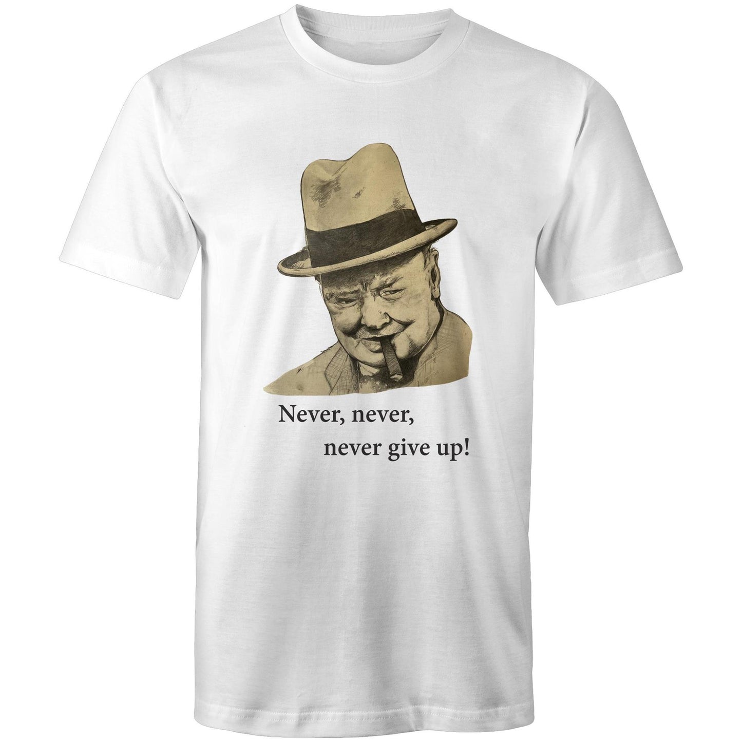 Mens T-Shirt - Winston Churchill (Free shipping)