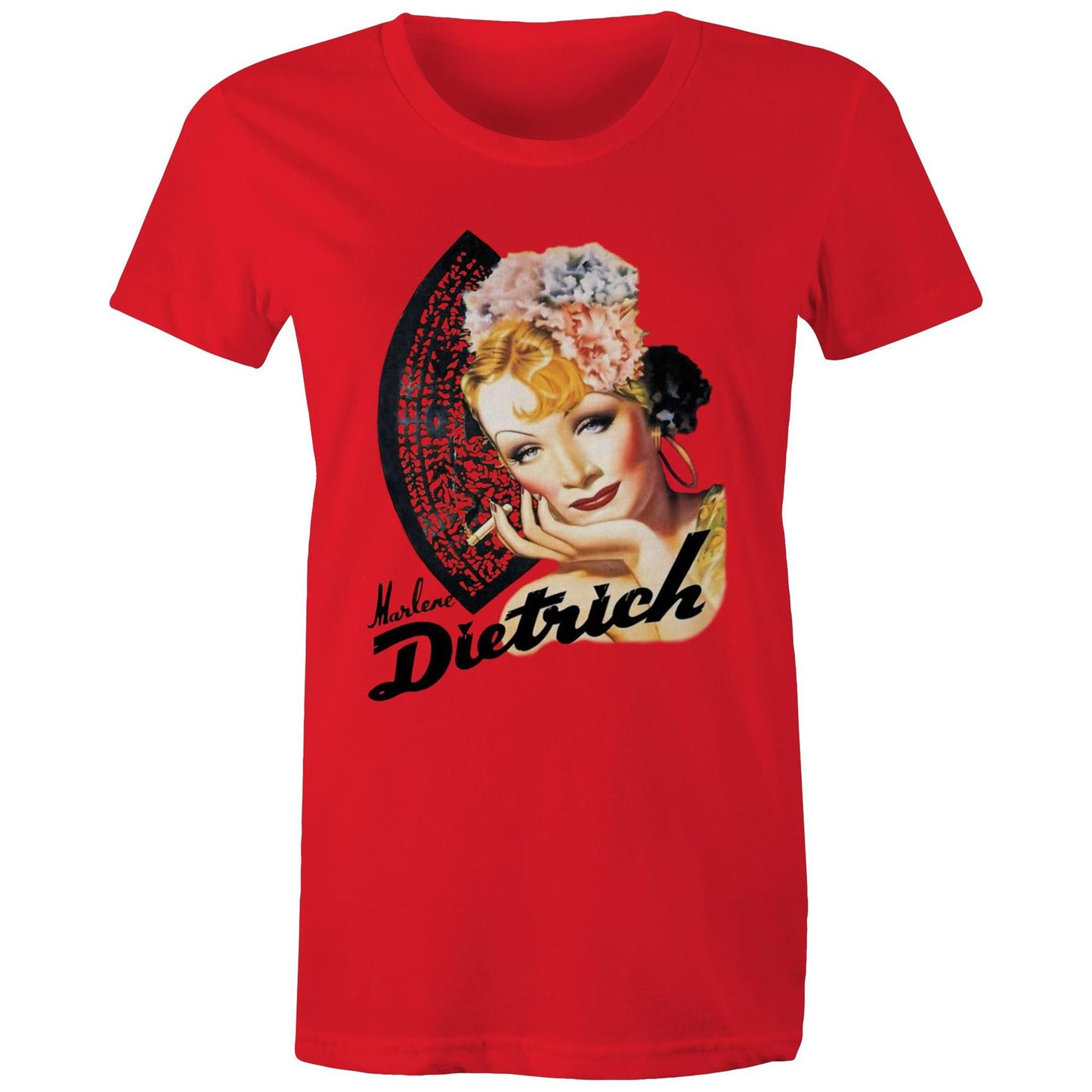 Women's T-Shirt - Marlene Dietrich (Free shipping)